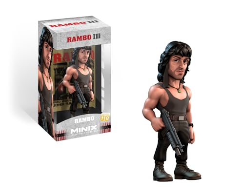 MINIX - Movies #110 - Rambo - Rambo III mit T-Shirt - Sammelfigur 12 cm von MINIX