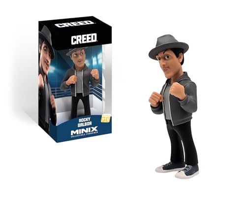 MINIX Rocky Lederfigur - Creed - Sammlerstücke 12 cm für Ausstellung, Geschenkidee für Kinder und Erwachsene, Sammler, Fans von TV & Kino - MN14569 MINIX Rocky Lederfigur - Creed - Sammlerstücke 12 cm für Ausstellung, Geschenkidee für Kinder und Erwachsene, Sammler, Fans von TV & Kino - MN14569 von MINIX