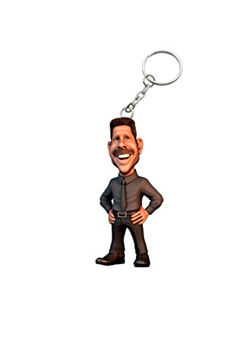 MINIX Schlüsselanhänger Cholo Simeone | Atlético de Madrid Diego Simeone | Ideal für Fans des Fußballvereins Atlético de Madrid | 7 cm MINIX Schlüsselanhänger Cholo Simeone | Atlético de Madrid Diego Simeone | Ideal für Fans des Fußballvereins Atlético de Madrid | 7 cm von MINIX