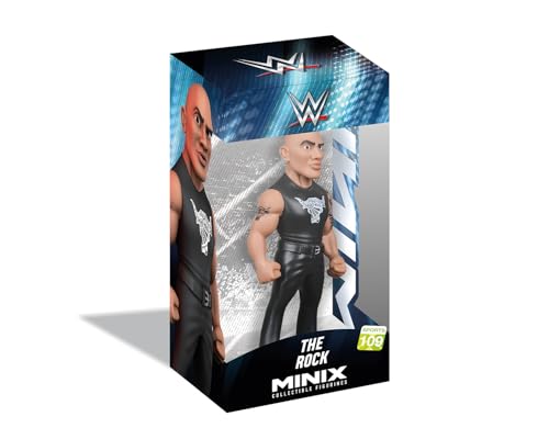 MINIX - Sports #109 – WWE – The Rock – Sammelfigur 12 cm von MINIX