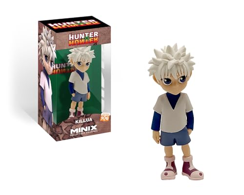BANDAI Minix Hunterxhunter Killua Figur - Sammlerstücke zur Ausstellung - Geschenkidee - Spielzeug für Kinder und Erwachsene MN12060 TV-Fans von MINIX