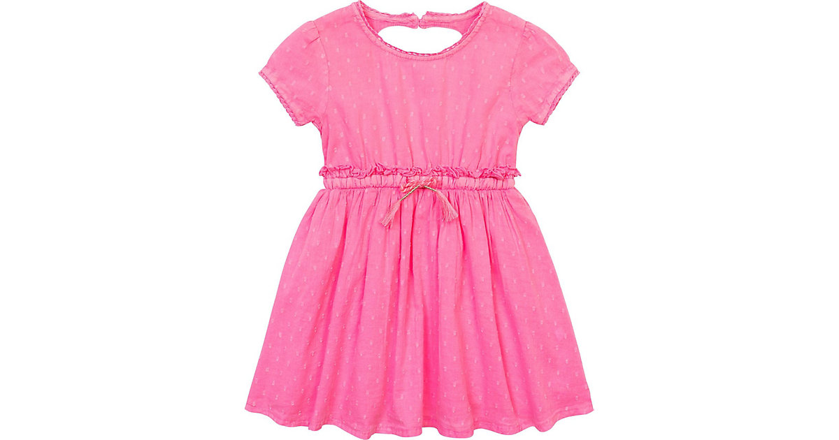 Baby Kleid DOBBY pink Gr. 80/86 Mädchen Kinder von MINOTI