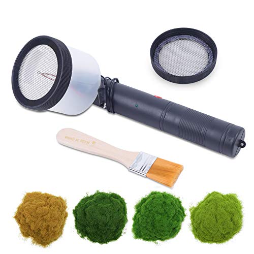 MINUS ONE Mini Static Grass Beflockung Applikator ABS mit Antirutschgriff für DIY Scenic Modelling Sand Table für Modellbahn Modellbau Modell Tabletop Gelände Geländebau Landschaft MINUS ONE Mini Static Grass Beflockung Applikator ABS mit Antirutschgriff für DIY Scenic Modelling Sand Table für Modellbahn Modellbau Modell Tabletop Gelände Geländebau Landschaft von MINUS ONE
