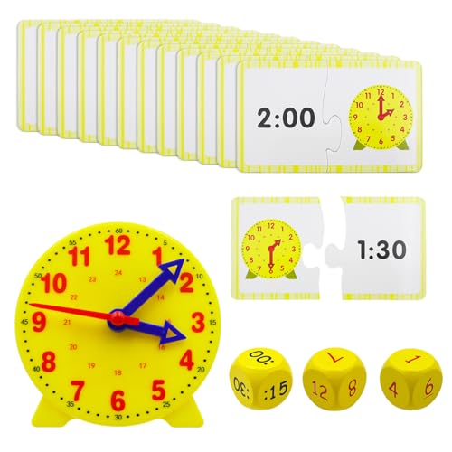 MIPIACE Lernuhr,Lernuhr Kinder,Uhr zum Lernen für Kinder,Uhr Lernen für ab 5.6.7.8 pädagogisches Spielzeug für Geschenke zur Einschulung Junge Mädchen MIPIACE Lernuhr,Lernuhr Kinder,Uhr zum Lernen für Kinder,Uhr Lernen für ab 5.6.7.8 pädagogisches Spielzeug für Geschenke zur Einschulung Junge Mädchen von MIPIACE