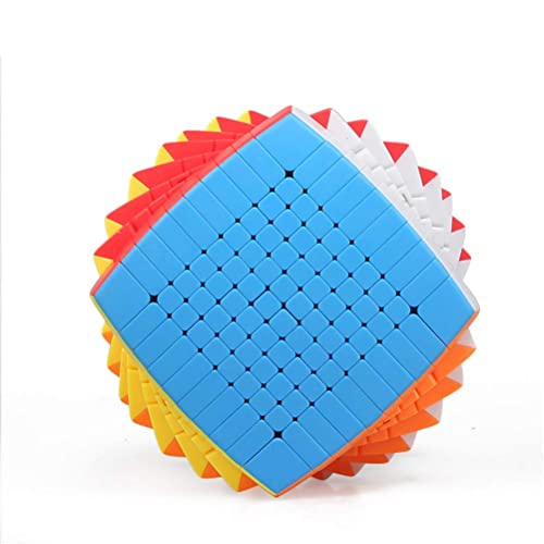Speed Cube 8x8, 9x9, 10x10, 11x11, 12x12, 13x13, 14x14, 15x15, 17 x 17,19 x 19 High-End High End Puzzle Cube Spielzeugsammlung,10x10 von MIPOPS