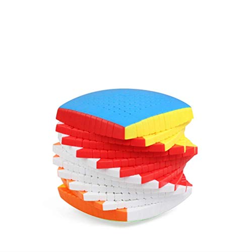 Speed Cube 8x8, 9x9, 10x10, 11x11, 12x12, 13x13, 14x14, 15x15, 17 x 17,19 x 19 High-End High End Puzzle Cube Spielzeugsammlung,12x12 von MIPOPS