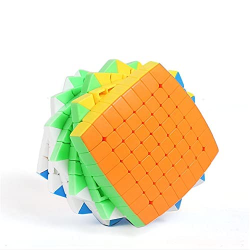 Speed Cube 8x8, 9x9, 10x10, 11x11, 12x12, 13x13, 14x14, 15x15, 17x17,19x19 High-End High End Puzzle Cube Toy Collection,08x08 von MIPOPS