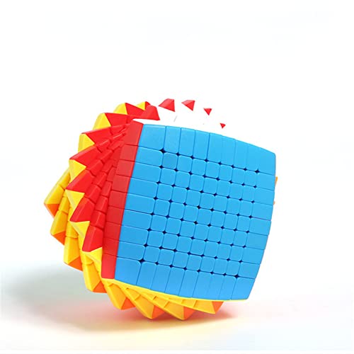Speed Cube 8x8, 9x9, 10x10, 11x11, 12x12, 13x13, 14x14, 15x15, 17x17,19x19 High-End Puzzle Cube Toy Collection,09x09 von MIPOPS