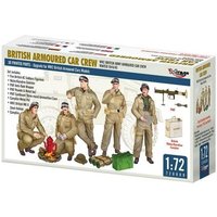 MIRAGE HOBBY 4072009 1:72 WW2 BRITISH ARMY ARMOURED CAR CREW, WINTER 1944/45 von MIRAGE HOBBY