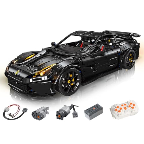 MISINI F12 91102 Supercar Baustein,3097/pcs Groß Ferngesteuerter Klemmbausteine Sportwagen,1:8 MOC Technik Auto Modell Spielzeug von MISINI
