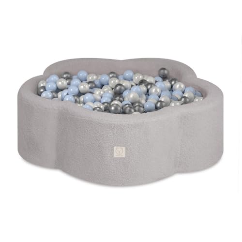 MISIOO Bällebad 95x30 cm für Kinder & Babys – mit 400 bunten Bällen – weiches & sicheres Spielzeug – hochwertiger Bouclé Stoff – Indoor Ballpool – Geschenkidee MISIOO Bällebad 95x30 cm für Kinder & Babys – mit 400 bunten Bällen – weiches & sicheres Spielzeug – hochwertiger Bouclé Stoff – Indoor Ballpool – Geschenkidee von MISIOO