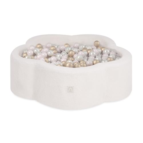 MISIOO Bällebad 95x30 cm für Kinder & Babys – mit 400 bunten Bällen – weiches & sicheres Spielzeug – hochwertiger Bouclé Stoff – Indoor Ballpool – Geschenkidee MISIOO Bällebad 95x30 cm für Kinder & Babys – mit 400 bunten Bällen – weiches & sicheres Spielzeug – hochwertiger Bouclé Stoff – Indoor Ballpool – Geschenkidee von MISIOO