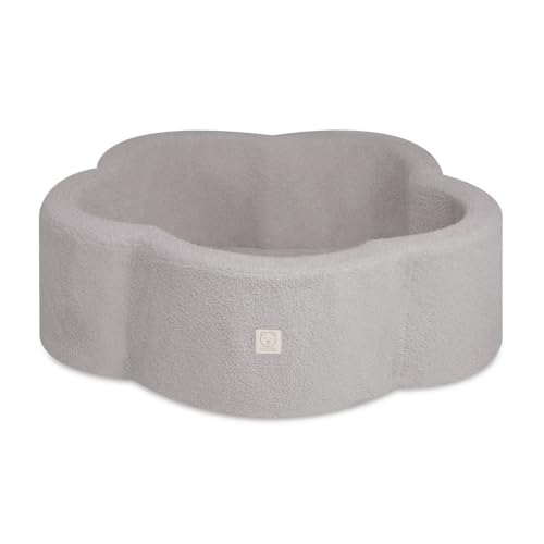 MISIOO Bällebad Baby Ab 1 Jahr - Schaumstoff Bällebad Kinder - 95x30cm - Blumenform - Freundliches Design Für Kleine Entdecker - Perfekt Für Kinderzimmer - Spielzimmer Und Kinderpartys von MISIOO