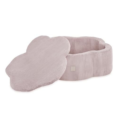 MISIOO Bällebad Baby Ab 1 Jahr - Schaumstoff Bällebad Kinder - 95x30cm - Blumenform - Freundliches Design Für Kleine Entdecker - Perfekt Für Kinderzimmer - Spielzimmer Und Kinderpartys von MISIOO