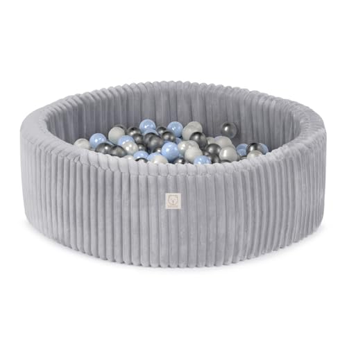 MISIOO Bällebad Baby - Premium Bällebad Kinder Ab 1 Jahr - 90x30cm - Mit 200 Bällen - Hochwertige Materialien - Perfekt Für Spielspaß Und Entwicklung - Sicheres Spielparadies Für Ihre Kleinen MISIOO Bällebad Baby - Premium Bällebad Kinder Ab 1 Jahr - 90x30cm - Mit 200 Bällen - Hochwertige Materialien - Perfekt Für Spielspaß Und Entwicklung - Sicheres Spielparadies Für Ihre Kleinen von MISIOO