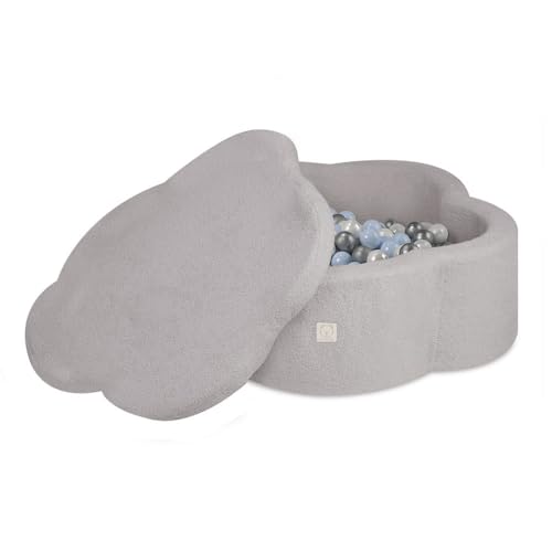 MISIOO Bällebad für Kinder 95x30 cm - Mit 200 Bälle und Matte - Weiches und Sicheres Spielzeug - Hochwertige Boucle MISIOO Bällebad für Kinder 95x30 cm - Mit 200 Bälle und Matte - Weiches und Sicheres Spielzeug - Hochwertige Boucle von MISIOO