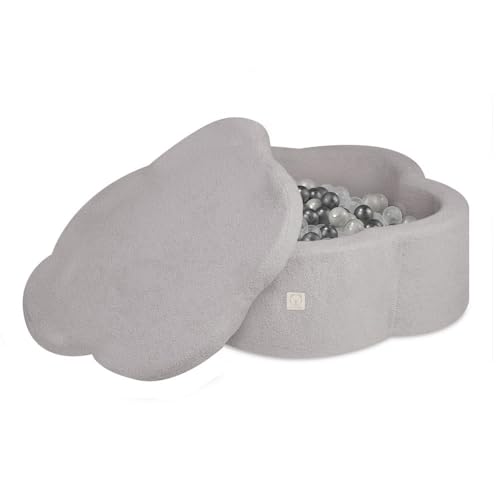 MISIOO Bällebad für Kinder 95x30 cm - Mit 200 Bälle und Matte - Weiches und Sicheres Spielzeug - Hochwertige Boucle MISIOO Bällebad für Kinder 95x30 cm - Mit 200 Bälle und Matte - Weiches und Sicheres Spielzeug - Hochwertige Boucle von MISIOO