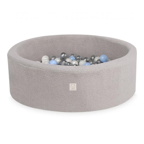 MISIOO Bällebad mit Schaumstoff-Füllung - 90x30cm - 200 Bälle für Bällebad - Hochwertige Bällebad Bälle für Kinder - Weiches und Sicheres Spielzeug - Waschbar MISIOO Bällebad mit Schaumstoff-Füllung - 90x30cm - 200 Bälle für Bällebad - Hochwertige Bällebad Bälle für Kinder - Weiches und Sicheres Spielzeug - Waschbar von MISIOO