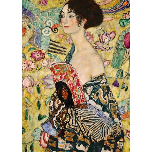 MISITU Puzzle 2000 Teile für Erwachsene Gustav Klimt Puzzle Kunst Klassische Erwachsenen Puzzles von MISITU