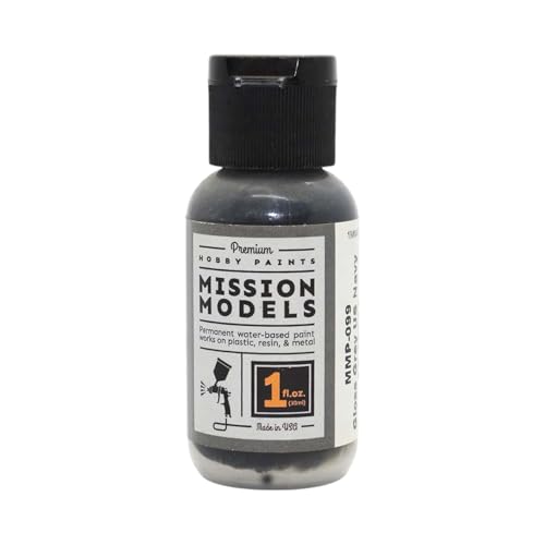 MISSION MODELS MMP-099 Gloss Grey US Navy FS16081 Acrylic Paint 1 oz (30ml) von MISSION MODELS