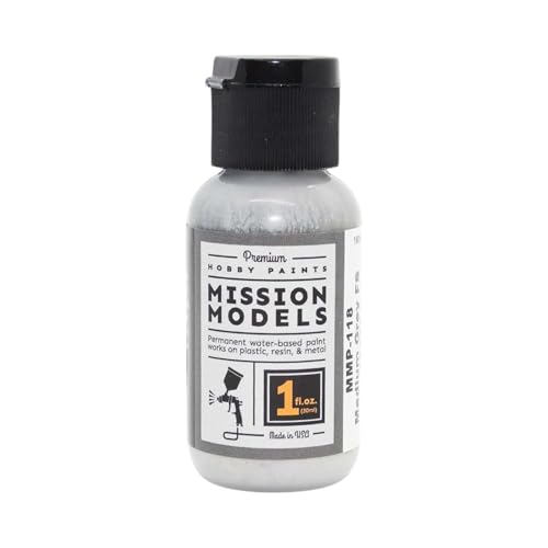 MISSION MODELS MMP-118 Medium Grey FS 36270 Acrylic Paint 1 oz (30ml) von MISSION MODELS