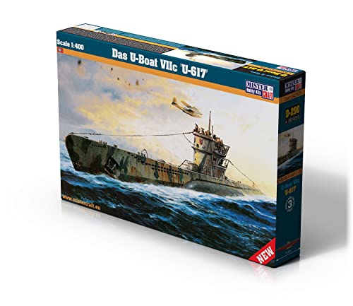 Mistercraft D-290 German U-Boat VIIc T Modellbausatz, schwarz, 1:400 Scale Mistercraft D-290 German U-Boat VIIc T Modellbausatz, schwarz, 1:400 Scale von MISTER CRAFT HOBBY KITS