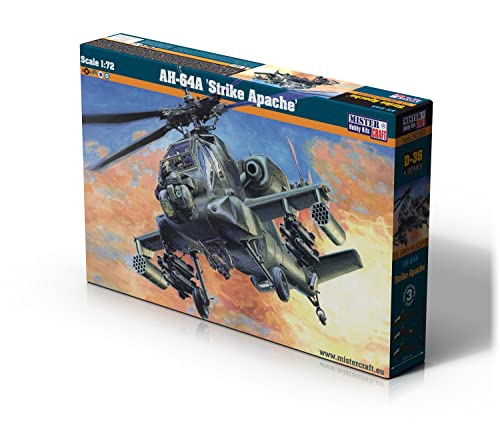 Mistercraft MCD36 1:72 AH-64A Strike Apache Plastic Models, Mehrfarbig Mistercraft MCD36 1:72 AH-64A Strike Apache Plastic Models, Mehrfarbig von MISTER CRAFT HOBBY KITS