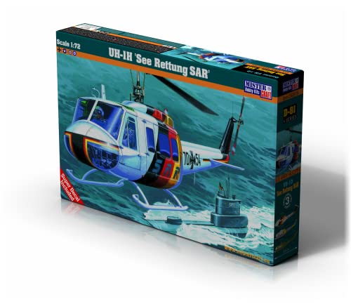 Mistercraft Modellbausatz UH-1H See Rettung SAR Maßstab 1:72 Plastikbausatz, Bausatz zum Zusammenbauen, Kunststoffmodell, Bauanleitung,238mmx140mm Mistercraft Modellbausatz UH-1H See Rettung SAR Maßstab 1:72 Plastikbausatz, Bausatz zum Zusammenbauen, Kunststoffmodell, Bauanleitung,238mmx140mm von MISTER CRAFT HOBBY KITS