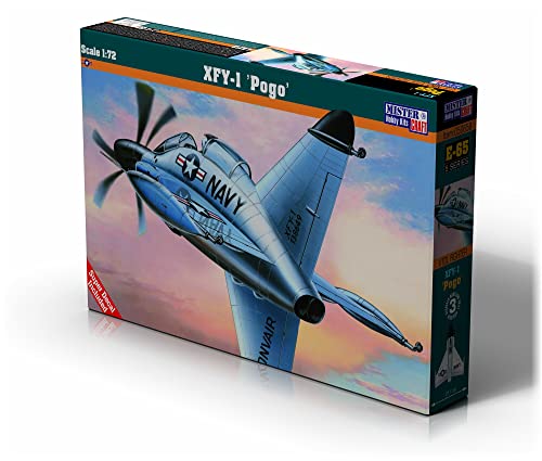 Mistercraft Mister Craft Hobby Kits Modellbausatz XFY-1 POGO Maßstab 1:72 Plastikbausatz, Bausatz zum Zusammenbauen Kunststoffmodell, Bauanleitung, 211mmx197mm, 5I-308F-X601 Mistercraft Mister Craft Hobby Kits Modellbausatz XFY-1 POGO Maßstab 1:72 Plastikbausatz, Bausatz zum Zusammenbauen Kunststoffmodell, Bauanleitung, 211mmx197mm, 5I-308F-X601 von MISTER CRAFT HOBBY KITS