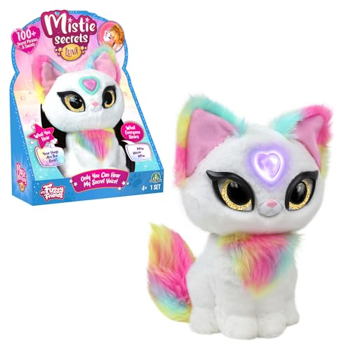 MISTIE SECRETS, MY0000 Plüschtier mit elektronischen Funktionen, spricht auf Französisch, nur du kann Seine Geheimnisse hören, magisches Herz, Modell Luna, Spielzeug für Kinder ab 4 Jahren MISTIE SECRETS, MY0000 Plüschtier mit elektronischen Funktionen, spricht auf Französisch, nur du kann Seine Geheimnisse hören, magisches Herz, Modell Luna, Spielzeug für Kinder ab 4 Jahren von MISTIE SECRETS