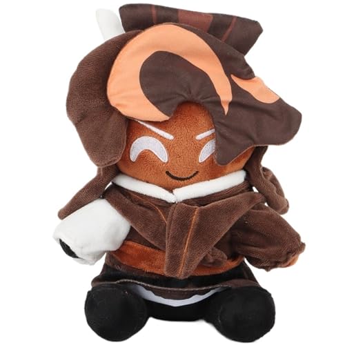 MISTPK Shadow Milk Cookie Kuscheltier, Süßes Kingdom Plüsch Weiche Zeichentrickfigur for Kinderspielfans(Caramel Arrow Cookie) von MISTPK
