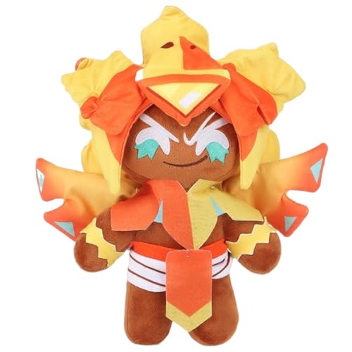 MISTPK Shadow Milk Cookie Kuscheltier, Süßes Kingdom Plüsch Weiche Zeichentrickfigur for Kinderspielfans(Golden Cheese Cookie) von MISTPK