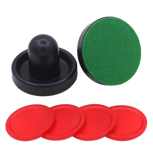 Air Hockey Pusher Und Paddles Ersatzpucks Für Spieltischausrüstung Pucks Set Air Hockey Tischzubehör Air Hockey Pusher Und Paddles Ersatzpucks Für Spieltischausrüstung Pucks Set Air Hockey Tischzubehör von MISUVRSE
