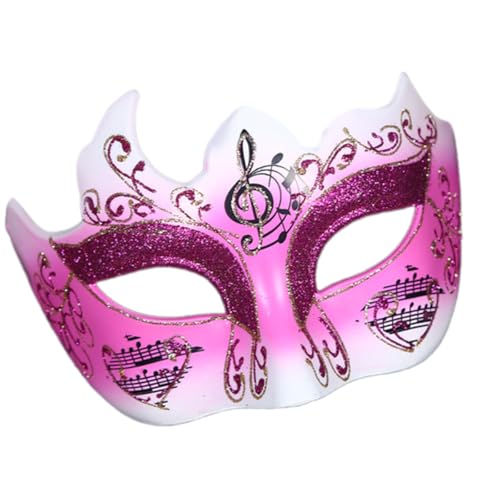 Exquisites Glitzernde Pulverdesigns Cosplay Halb Gesichtsabdeckung Für Frauen Maskerade Venezianer Tanzpartys Eyemask Wanddekorative Maske von MISUVRSE
