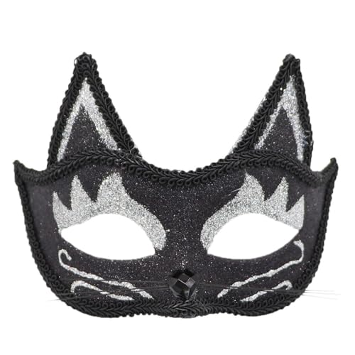 Frauen Festival Augenmaske Für Maskerade Party Tanz Kostüm Halloween Halbe Gesichtsmaske Für Dekorationen Halloween Maske Halbe Gesichtsmaske Cosplays Maske Maskerade Ball Maske Performances Maske von MISUVRSE