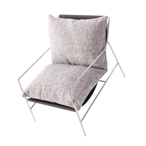 Kreative Szene Puppenhaus Zubehör 1/6 Sofa Stuhl mit Stoffkissen Rostbeständig Eisen Rahmen Szene Dekoration Moderne Puppenhaus Dekorationen Kreative Szene Puppenhaus Zubehör 1/6 Sofa Stuhl mit Stoffkissen Rostbeständig Eisen Rahmen Szene Dekoration Moderne Puppenhaus Dekorationen von MISUVRSE