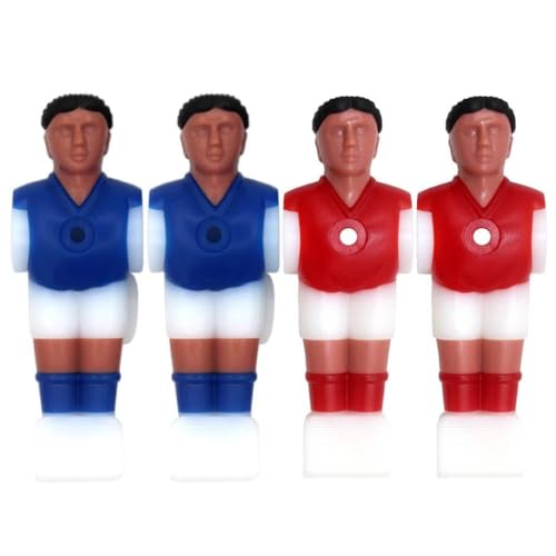 MISUVRSE 4 Packung Foosballs Standard Foosball Zubehörtische Klassische Tischtisch Foosballs Ersatz Puppen Menschliche Puppen von MISUVRSE