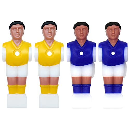 MISUVRSE 4 Packung Foosballs Standard Foosball Zubehörtische Klassische Tischtisch Foosballs Ersatz Puppen Menschliche Puppen von MISUVRSE