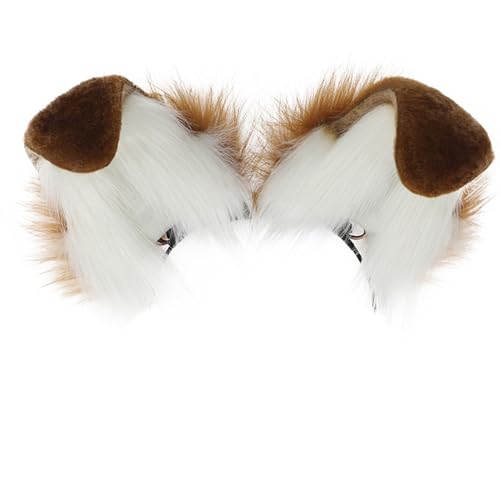 MISUVRSE Cosplay Cartoon Welpe Ohrform Bewegliches Ohr Haar Hoop Frau Stirnband Für Karneval Weihnachten Cosplay Haarschmuck MISUVRSE Cosplay Cartoon Welpe Ohrform Bewegliches Ohr Haar Hoop Frau Stirnband Für Karneval Weihnachten Cosplay Haarschmuck von MISUVRSE