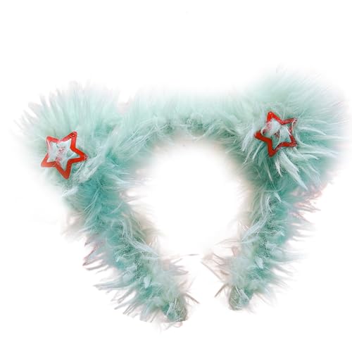 MISUVRSE Haarreif für Erwachsene, Teenager, hässliche Puppe, Plüsch, Haarreifen, Make-up, Live-Übertragung, Cosplay, Neujahr, Party, Kopfschmuck von MISUVRSE