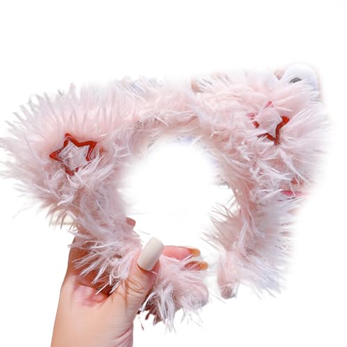 MISUVRSE Haarreif für Erwachsene, Teenager, hässliche Puppe, Plüsch, Haarreifen, Make-up, Live-Übertragung, Cosplay, Neujahr, Party, Kopfschmuck von MISUVRSE