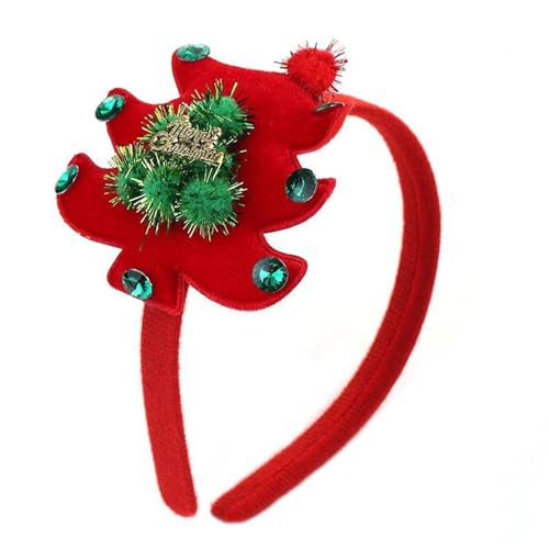 MISUVRSE Haarreif mit weihnachtlichem Thema, glitzernder Weihnachtsbaum, Party-Kopf-Zubehör, Festival-Haarband, Kinder und Erwachsene MISUVRSE Haarreif mit weihnachtlichem Thema, glitzernder Weihnachtsbaum, Party-Kopf-Zubehör, Festival-Haarband, Kinder und Erwachsene von MISUVRSE