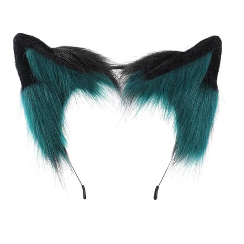 MISUVRSE Halloween Anime Charakter Stirnband Ohrform Haarreifen Plüsch Kopfschmuck Ostern Party Cosplay Kostüm Requisite Unisex von MISUVRSE