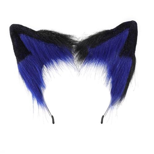 MISUVRSE Halloween Anime Charakter Stirnband Ohrform Haarreifen Plüsch Kopfschmuck Ostern Party Cosplay Kostüm Requisite Unisex von MISUVRSE