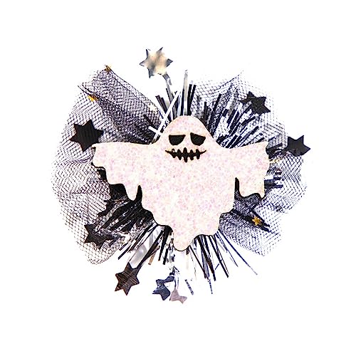 MISUVRSE Halloween Kopfbedeckung Haarnadeln Spinnen Hexen Haar Accessoire Spitzenrand Haare Haare Barrettes Für Festivalparty von MISUVRSE