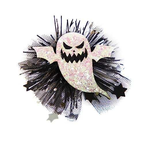 MISUVRSE Halloween Kopfbedeckung Haarnadeln Spinnen Hexen Haar Accessoire Spitzenrand Haare Haare Barrettes Für Festivalparty von MISUVRSE
