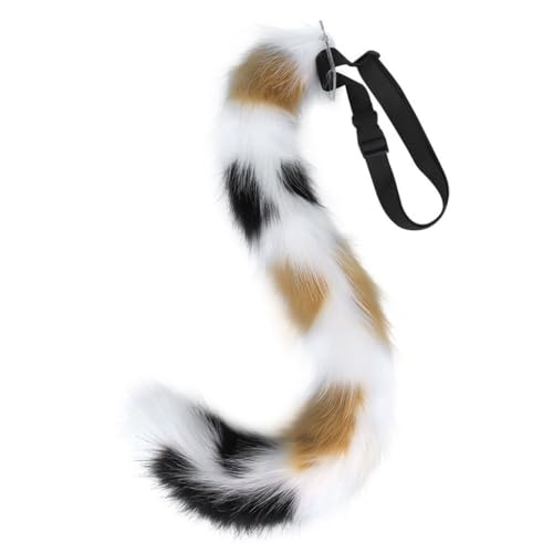 MISUVRSE Handgefertigtes Plüsch-Füchs-Ohren-Haarband und Kunstfell-Schwanz für Halloween, Cosplay, Party, Kostüme, Zubehör, Kinder und Erwachsene MISUVRSE Handgefertigtes Plüsch-Füchs-Ohren-Haarband und Kunstfell-Schwanz für Halloween, Cosplay, Party, Kostüme, Zubehör, Kinder und Erwachsene von MISUVRSE