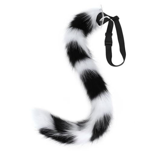 MISUVRSE Handgefertigtes Plüsch-Füchs-Ohren-Haarband und Kunstfell-Schwanz für Halloween, Cosplay, Party, Kostüme, Zubehör, Kinder und Erwachsene MISUVRSE Handgefertigtes Plüsch-Füchs-Ohren-Haarband und Kunstfell-Schwanz für Halloween, Cosplay, Party, Kostüme, Zubehör, Kinder und Erwachsene von MISUVRSE