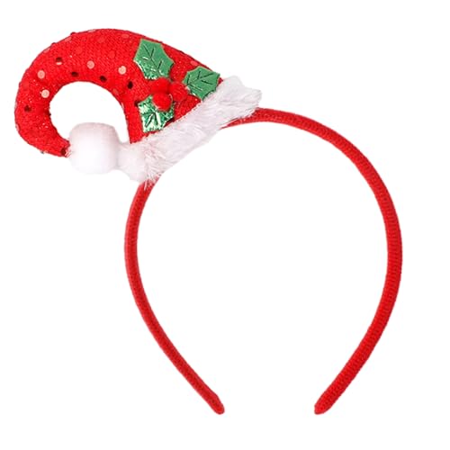 MISUVRSE Kopfbedeckung Weihnachten Horn Haarreifen Festliche Stirnbänder Kopfschmuck für Halloween Party Dekoration von MISUVRSE