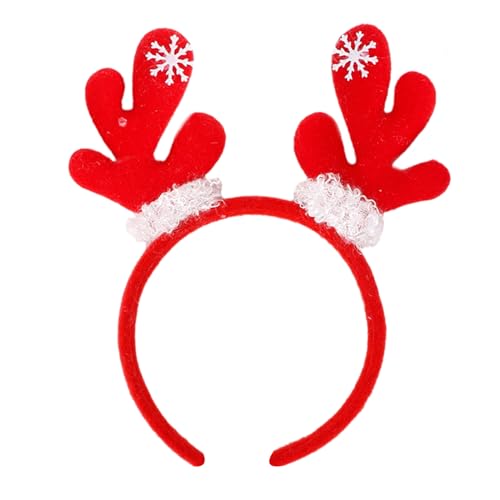 MISUVRSE Kopfbedeckung Weihnachten Horn Haarreifen Festliche Stirnbänder Kopfschmuck für Halloween Party Dekoration von MISUVRSE